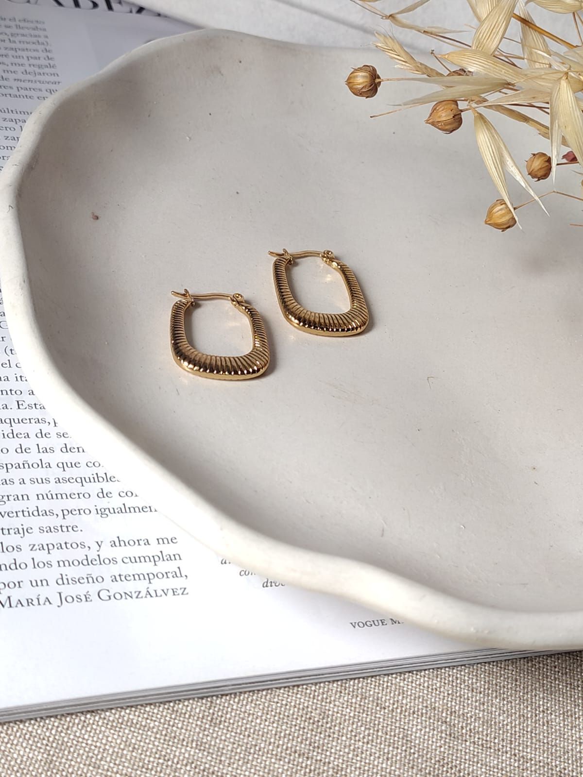 Argolla Maciza rectangular