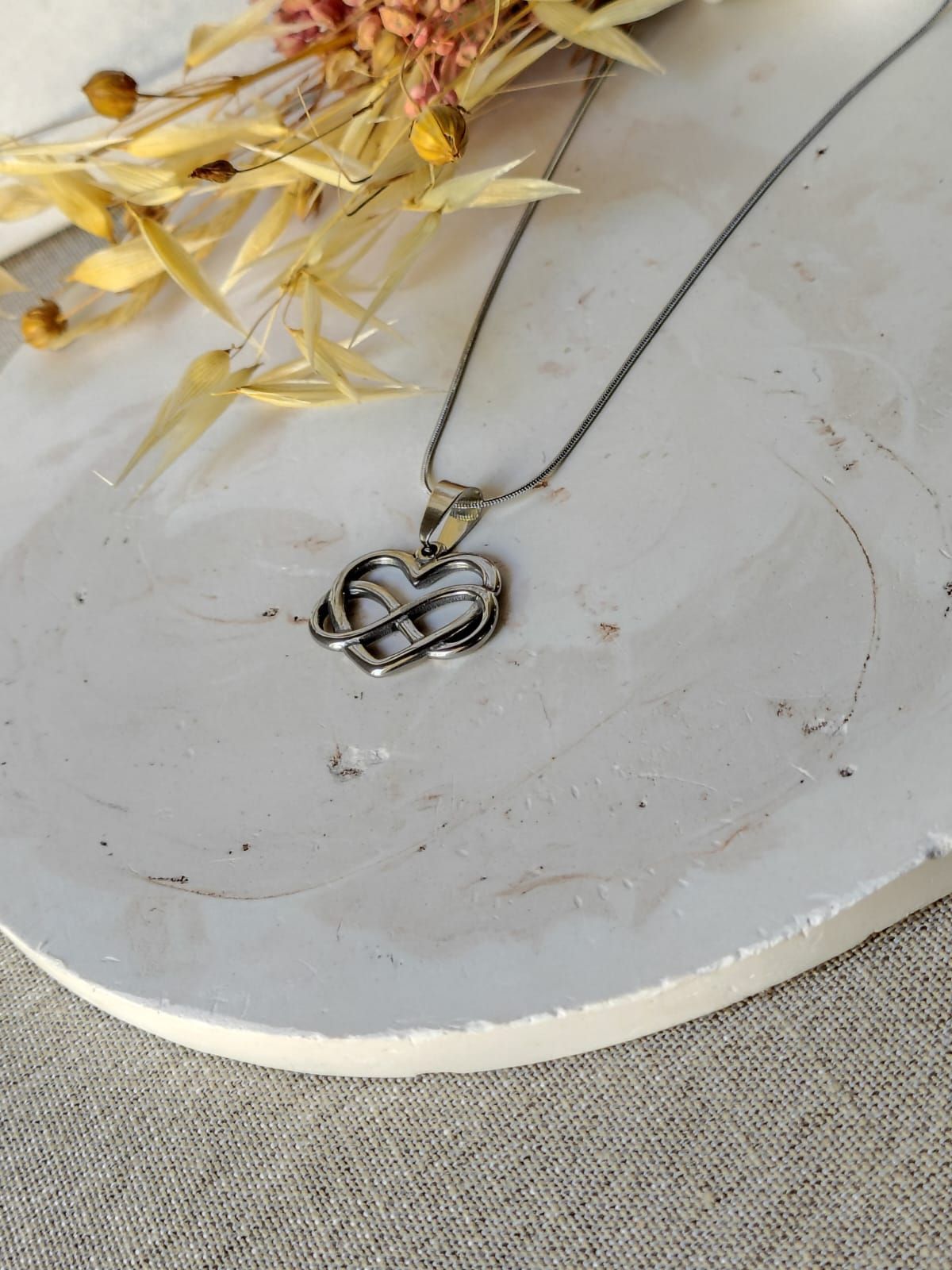 Cadena CORAZÓN INFINITO INLFADO