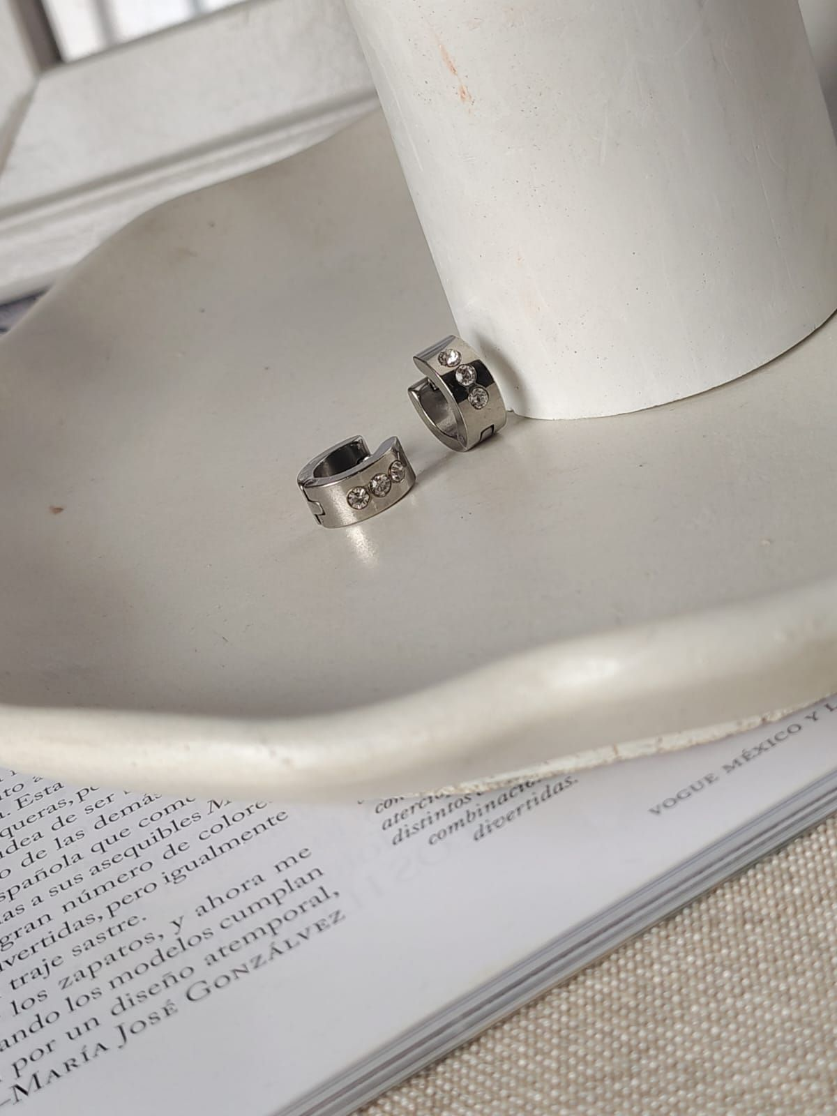 Argolla CUBANA TRES STRASS