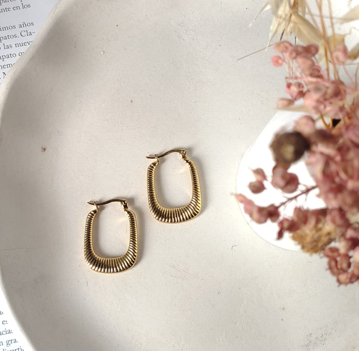 Argolla Maciza rectangular