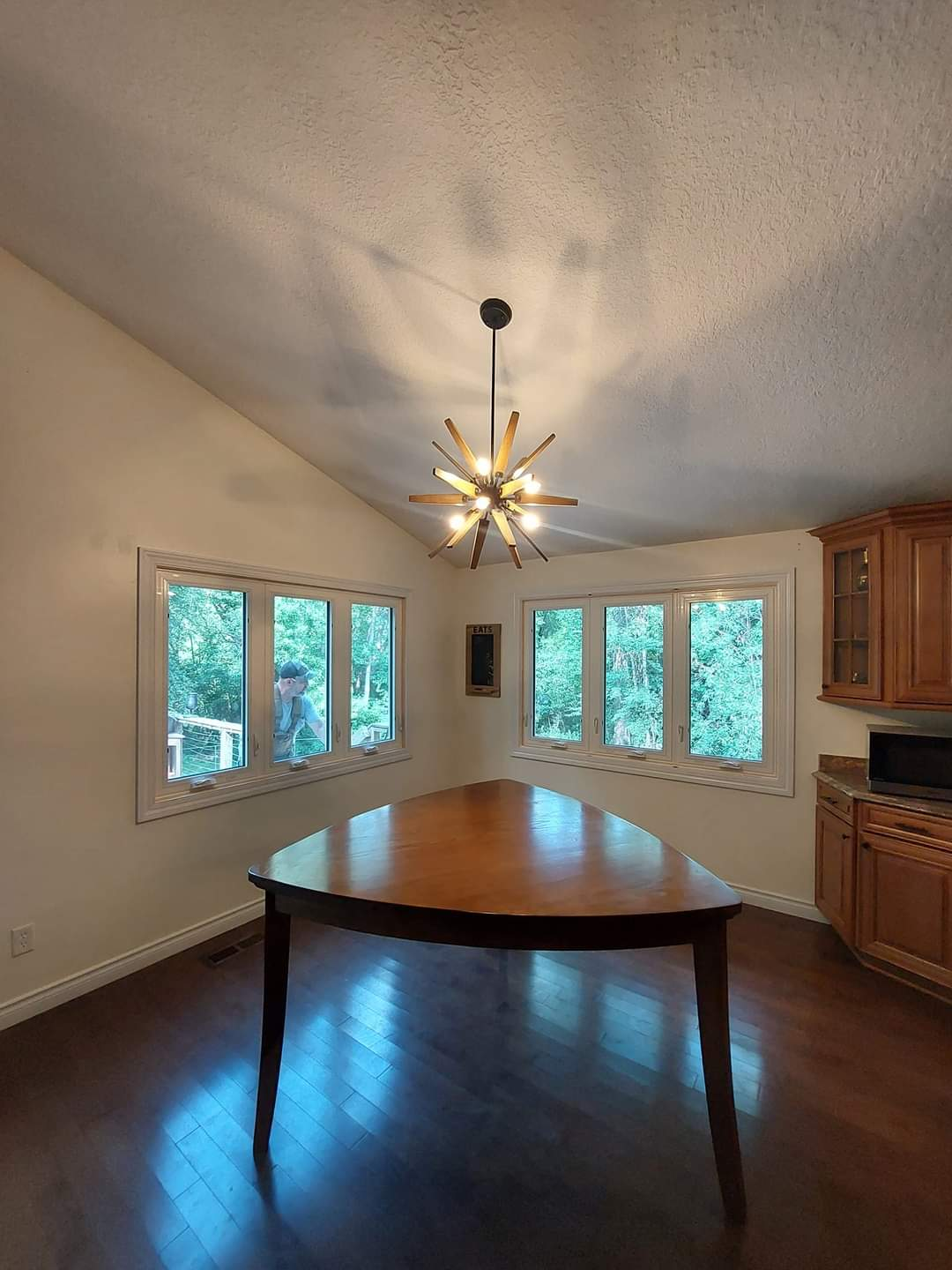 Living Room With Six Windows