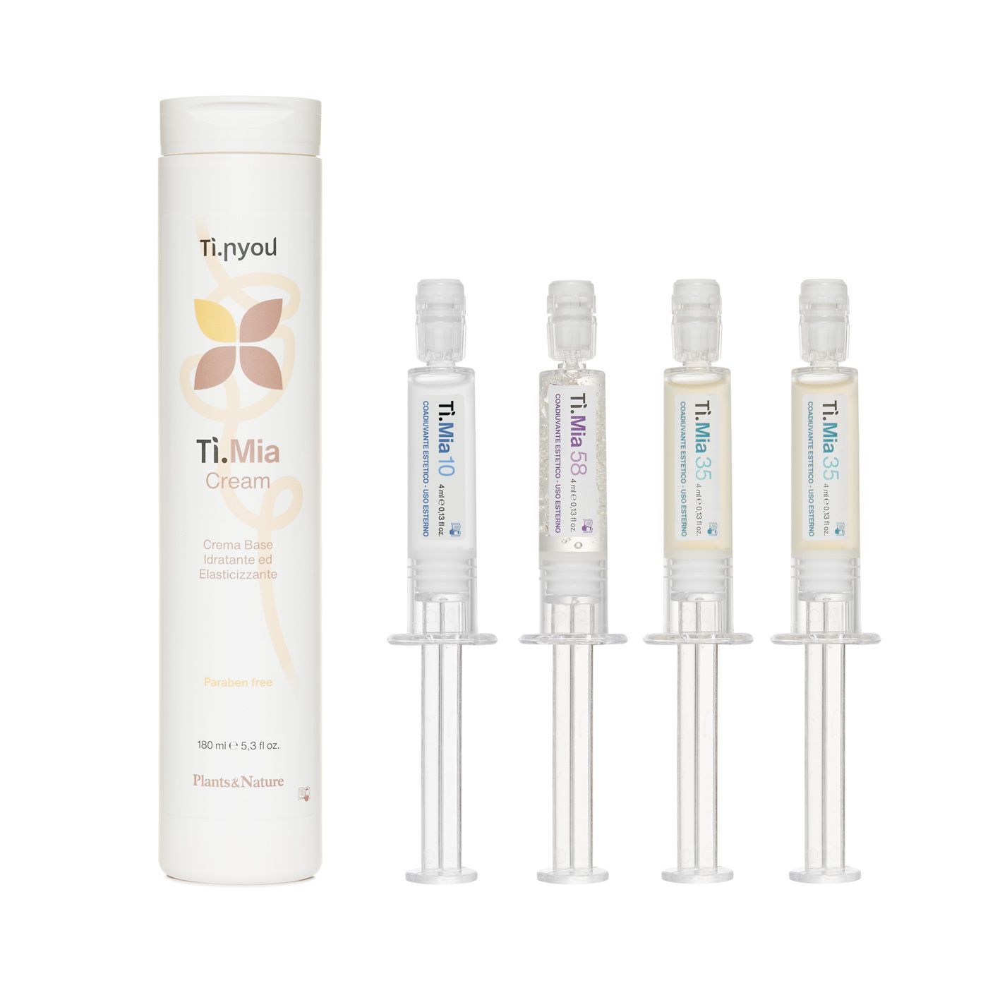 Ti.Mia Cream Set Smagliature