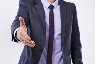 shaking hands