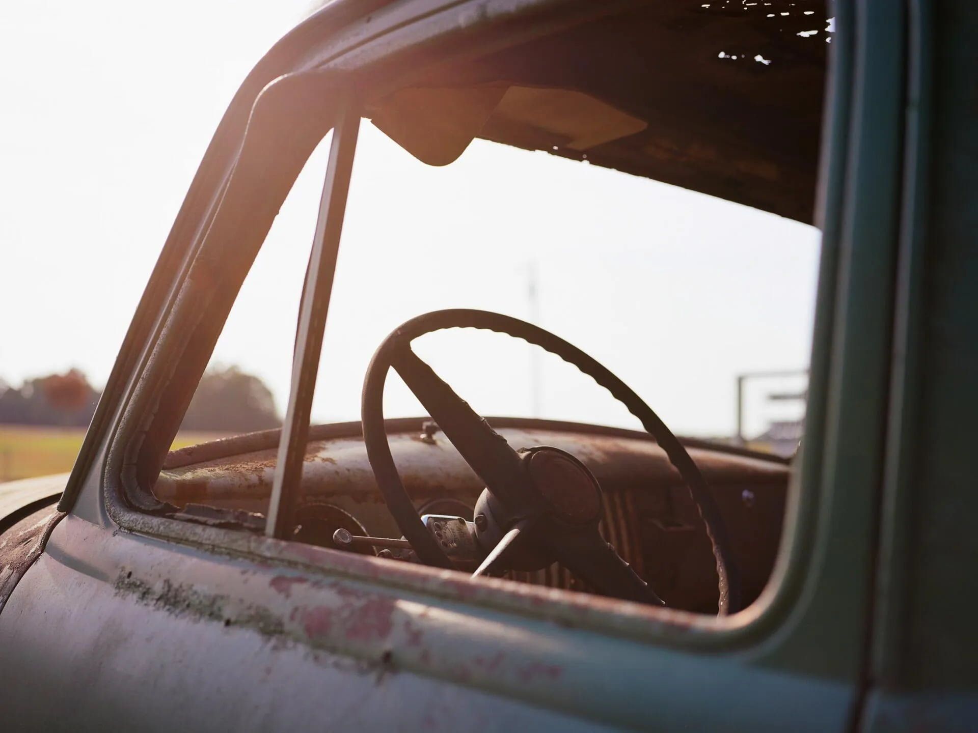 Old Car Drive Handle  — Hillside Auto Dismantlers in Mullumbimby, NSW