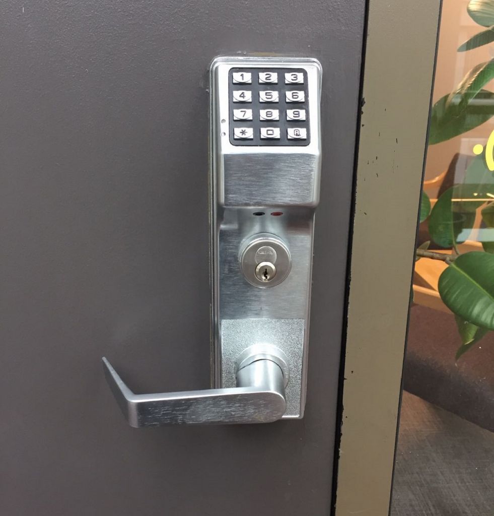 High security keyless entry lock