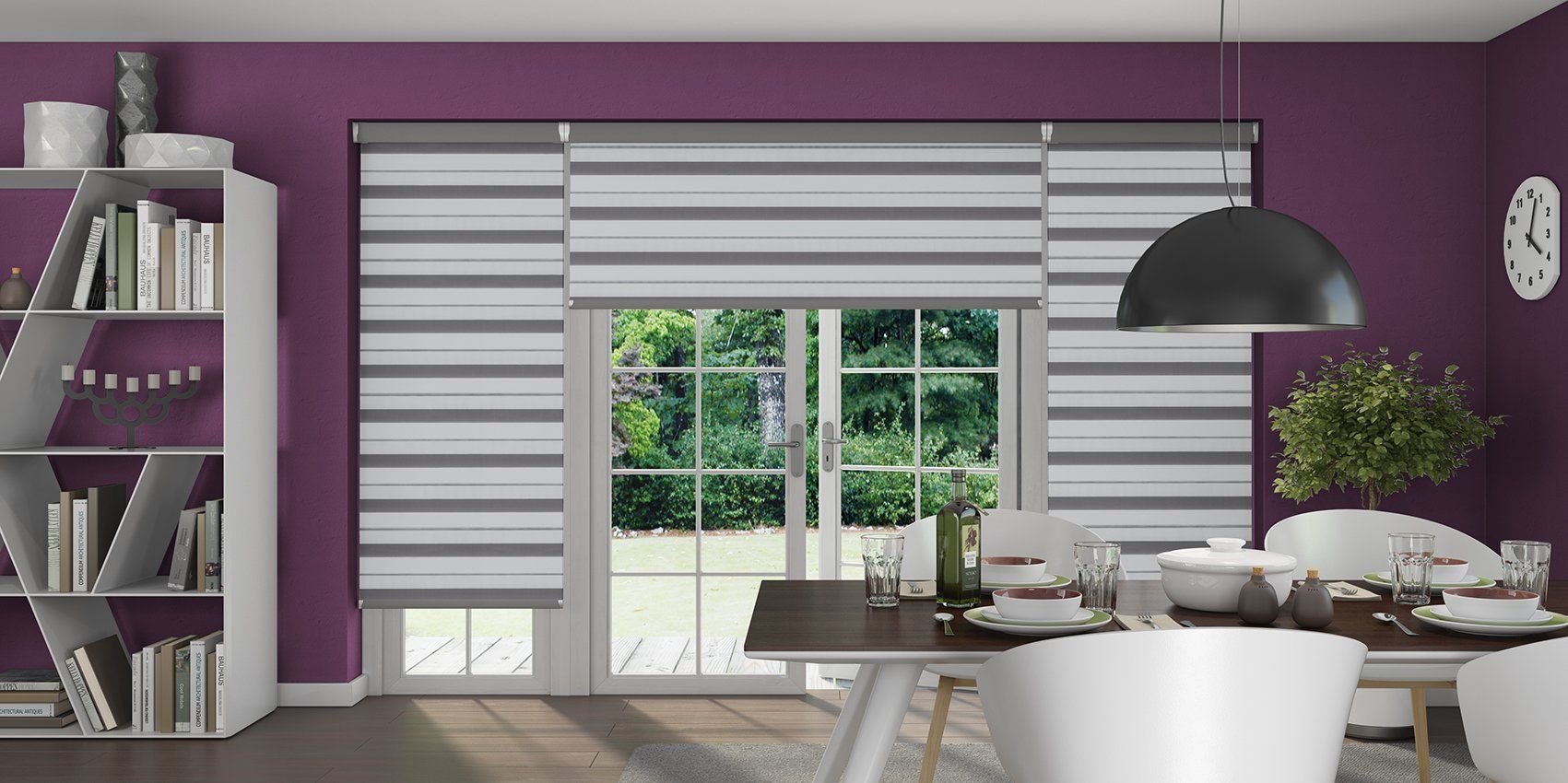 Vision day night blinds-2 tone