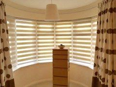 Vision day night blinds - bay windows