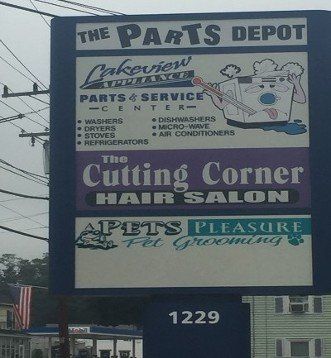 A Pet's Pleasure Pet Grooming Billboard