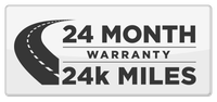 24 Month / 24,000 Mile Warranty