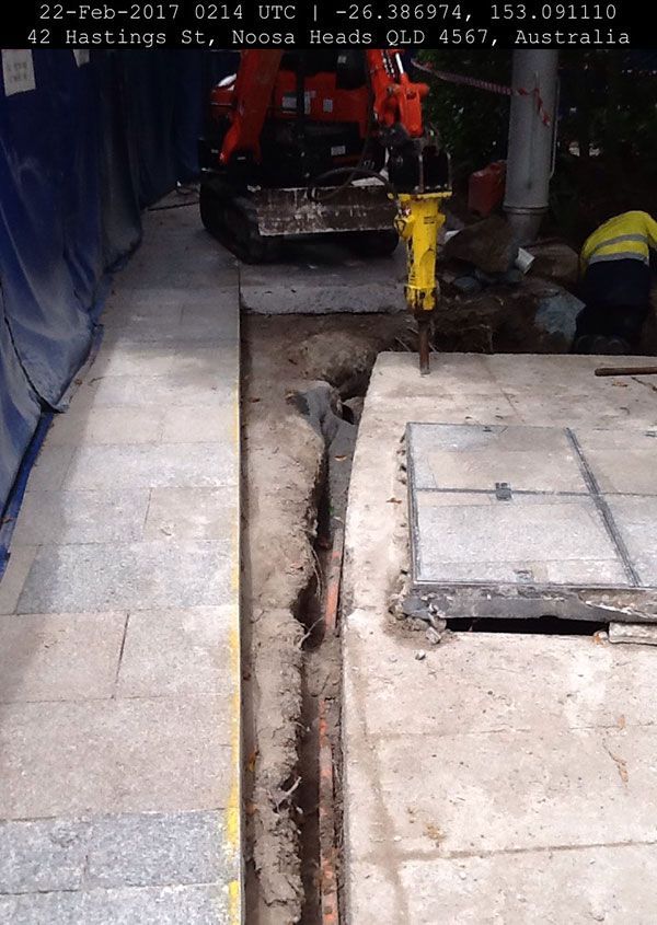 A picture of a construction site taken on february 22 2017