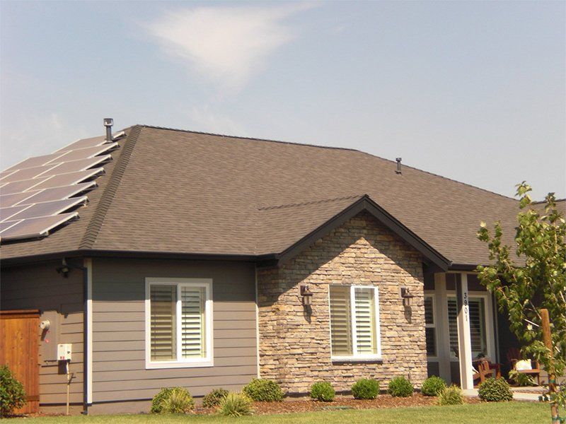 House With Stone Walls — Chico, CA — North Valley Raingutter