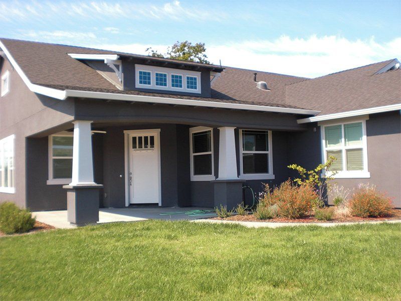House With White Gutters — Chico, CA — North Valley Raingutter