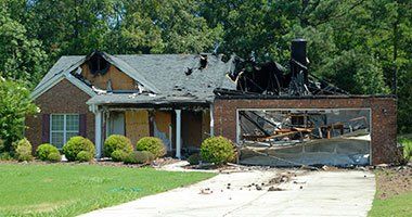 House Damaged Due to Fire — Dayton, OH — Alliance Reconstruction & Remodeling LLC