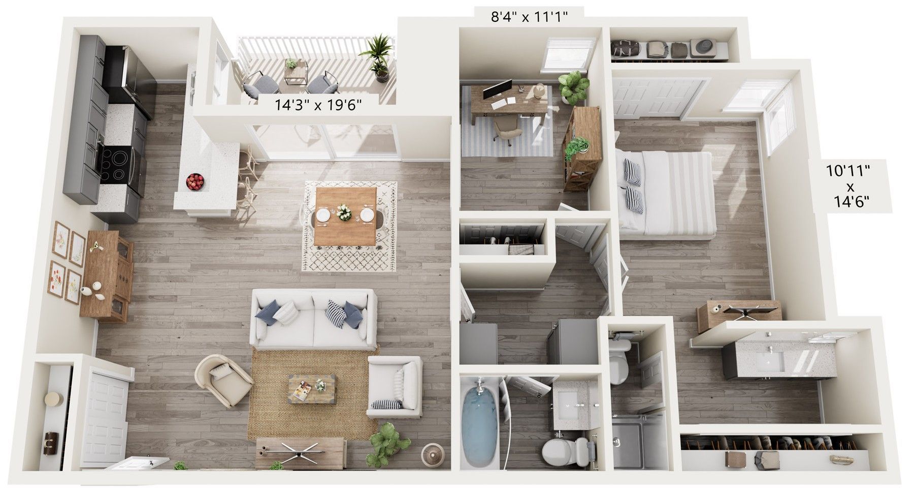 The Estate floor plan
