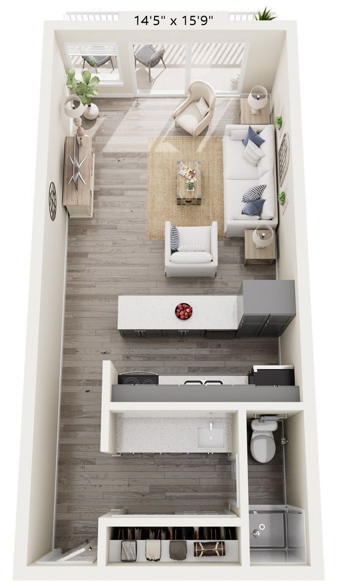 the nest floor plan