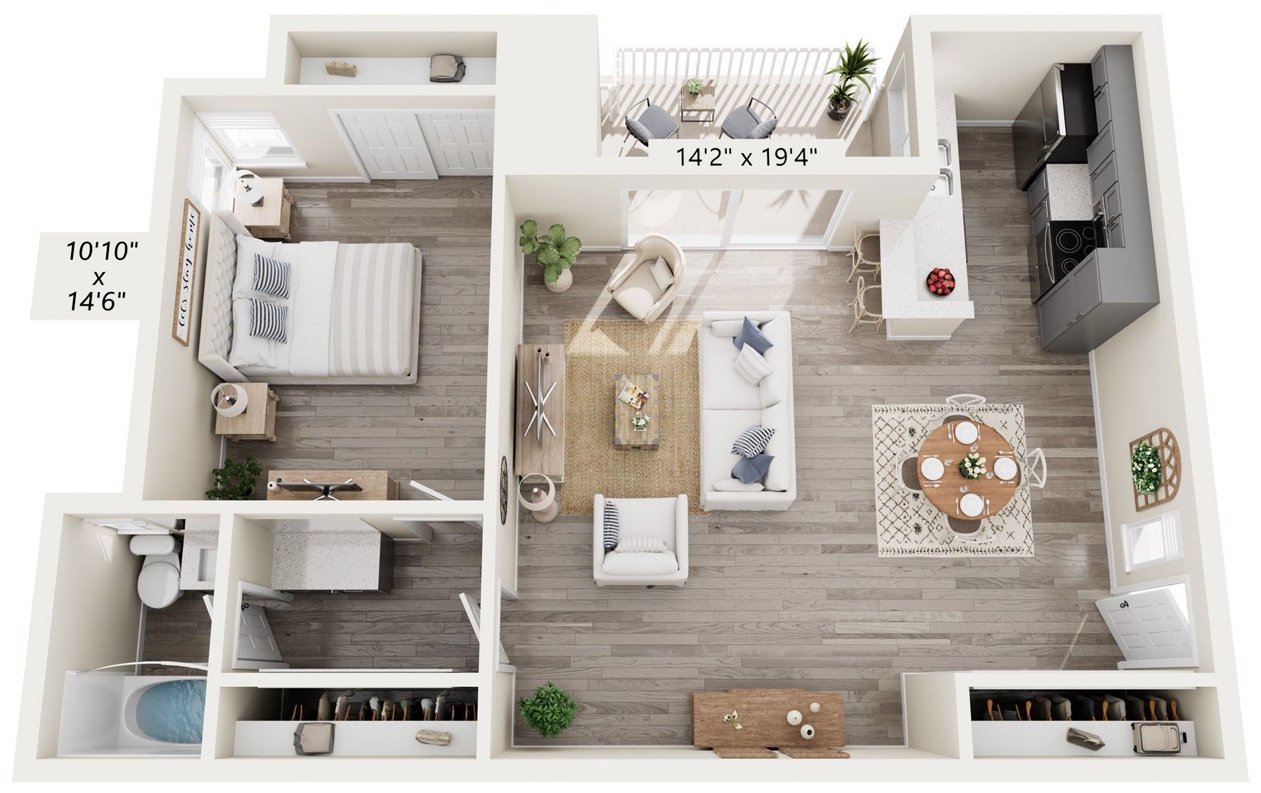 the terrace floor plan