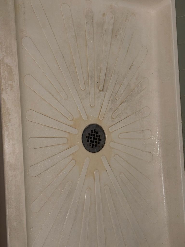 A bathroom before