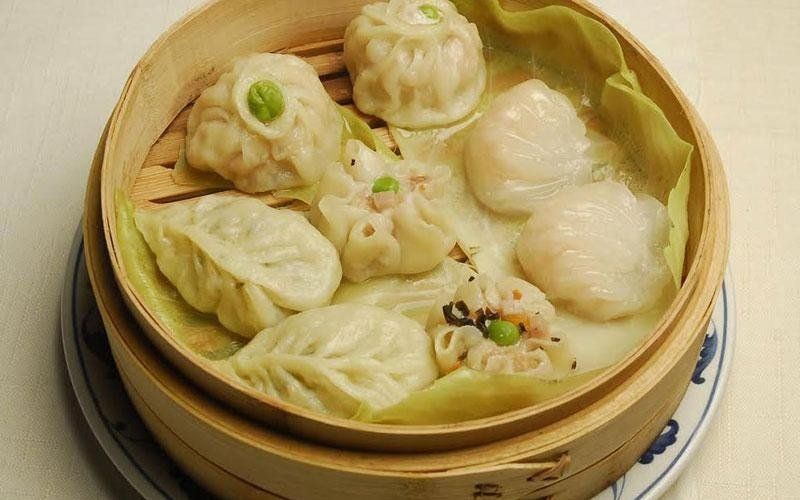 Ravioli al vapore nel ristorante cinese di Milano Kota Radja