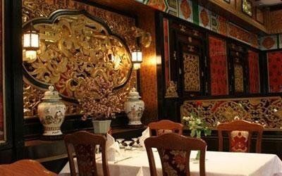 la sala del ristorante