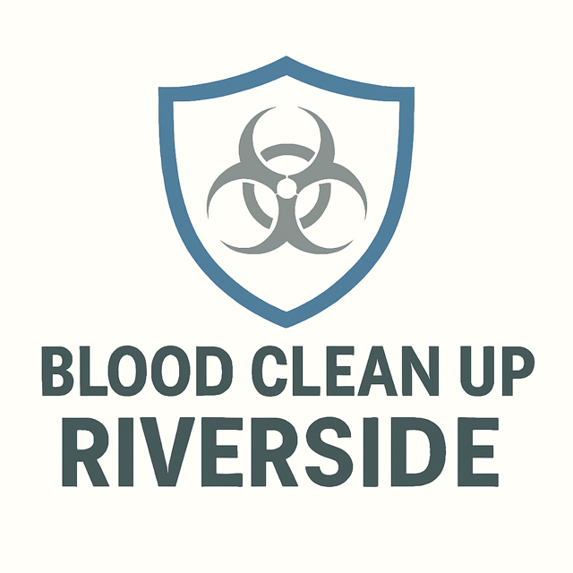 Logo: Shield with biohazard symbol, text