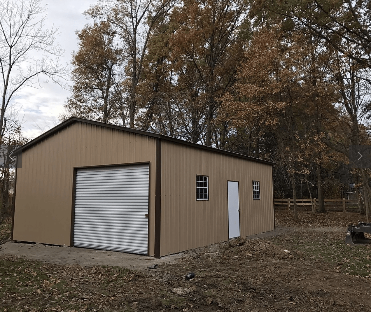small garage in backyard - Alliance, OH - USA Mega Buildings