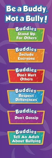 Be a buddy not a bully image