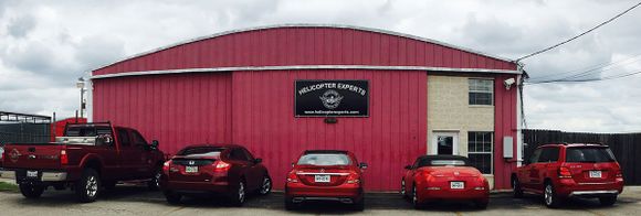 Helicopter maintenance station in San Antonio, TX.