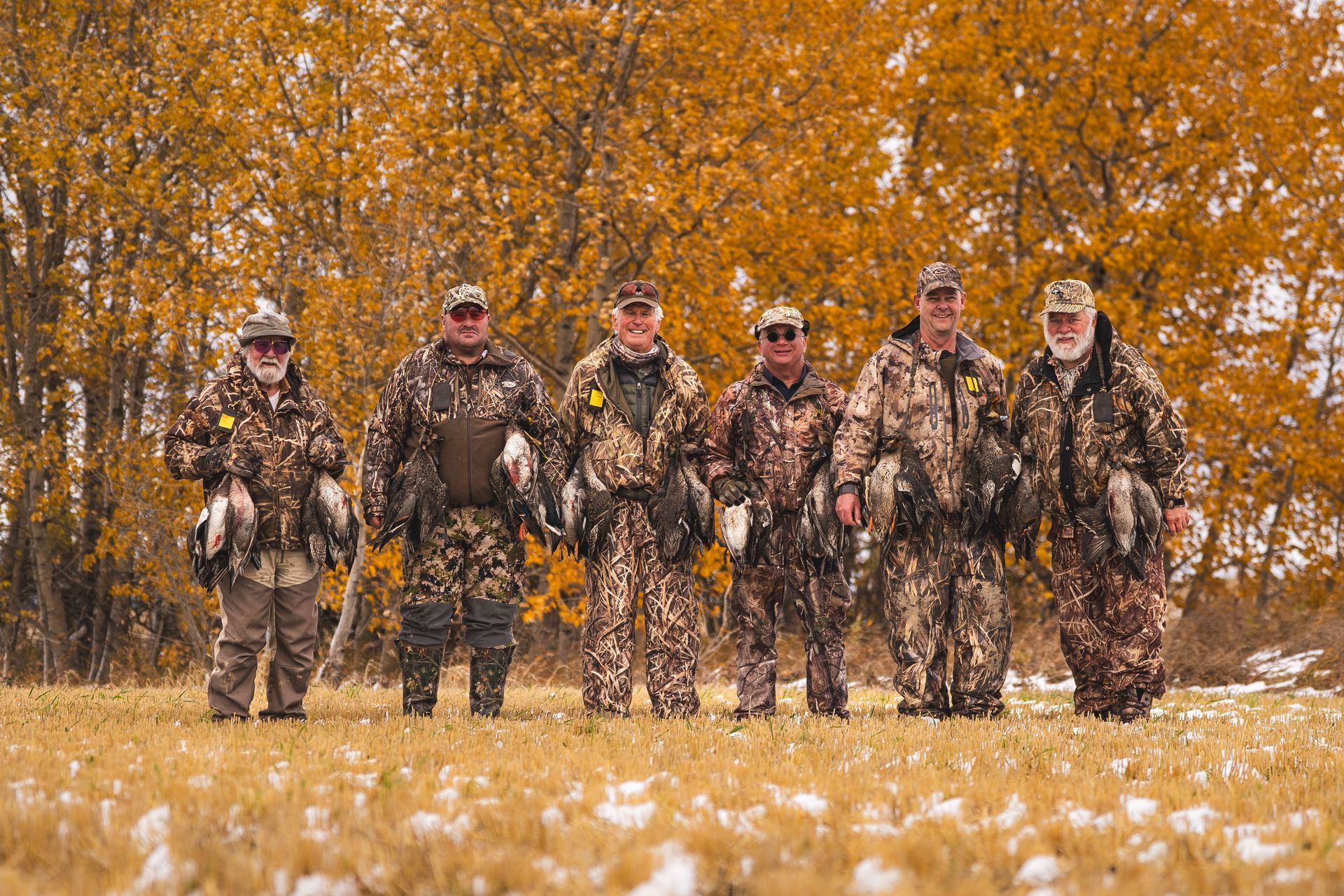 hunting ducks with an outfitter in Saskatchewan