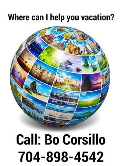 Travel Agent Booking Cruises and Vacations in Charlotte, NC and throughout the US and Canada