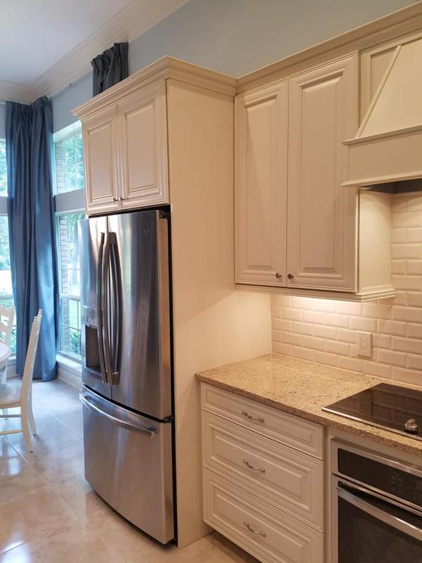 Newly Painted Cabinets — Orange Park, FL — BLP Renovations & Kingsley Kitchens