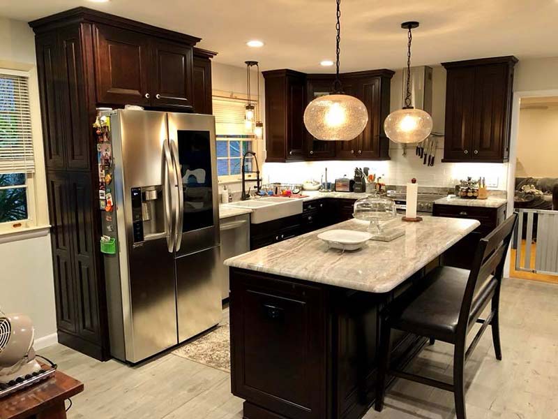Kitchen Island — Orange Park, FL — BLP Renovations & Kingsley Kitchens