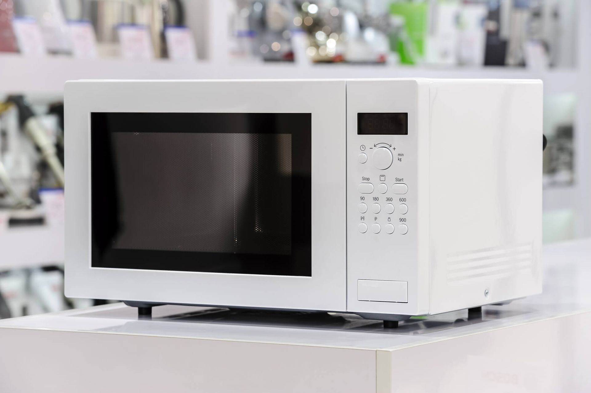 White microwave