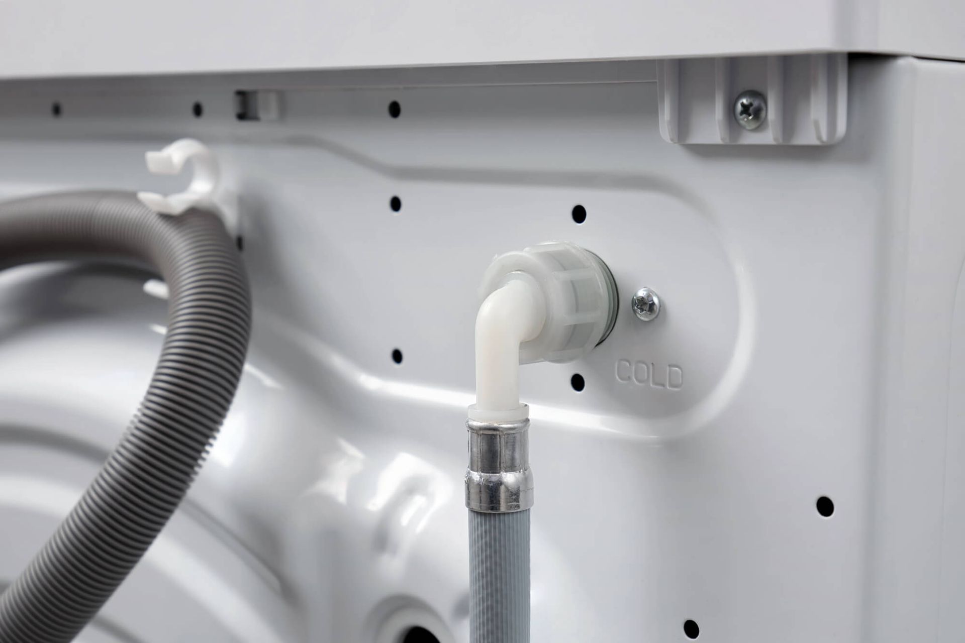Washer seal and hose