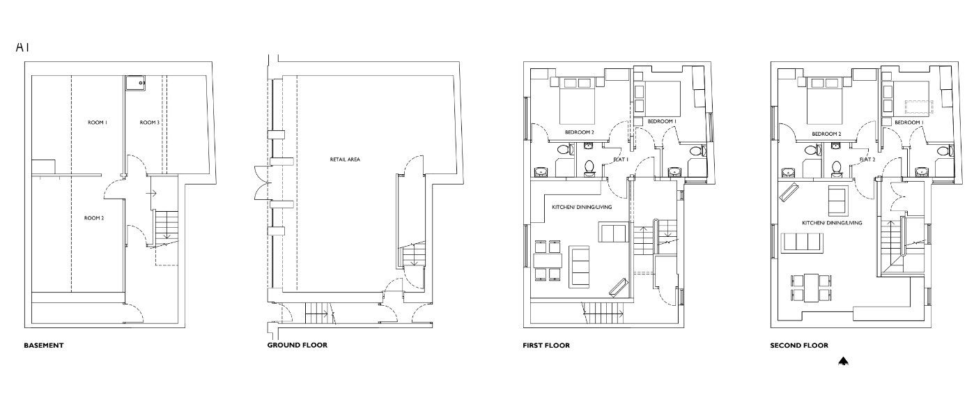 layout plans office to residential conversion permitted development class O