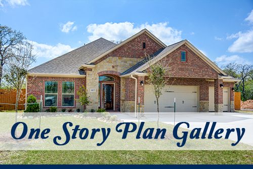One Story Plan Gallery