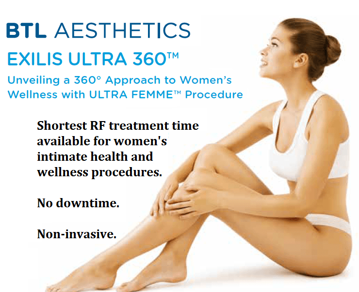 Introducing ...The Vagina Lift with Exilis Ultra Femme