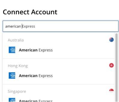 A screenshot of the connect account section in NetSuite.