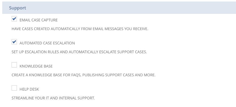 This is a screenshot showing how to enable company features in NetSuite.