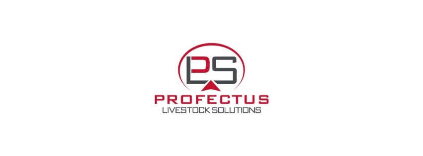 Graphic with the Profectus Livestock Solutions logo. 