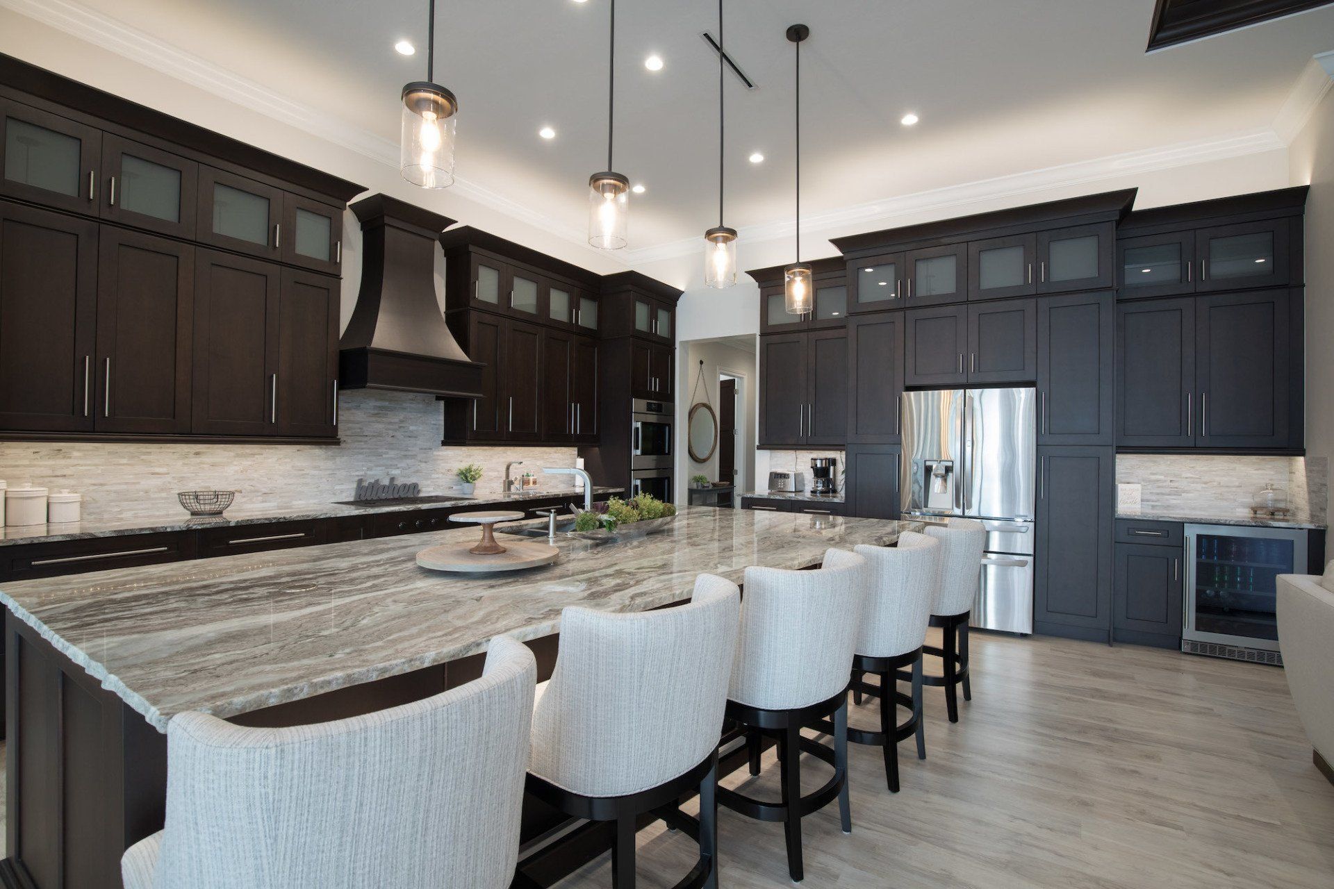 White Long Marble Table — Fort Myers, FL — Absolute Granite Inc.