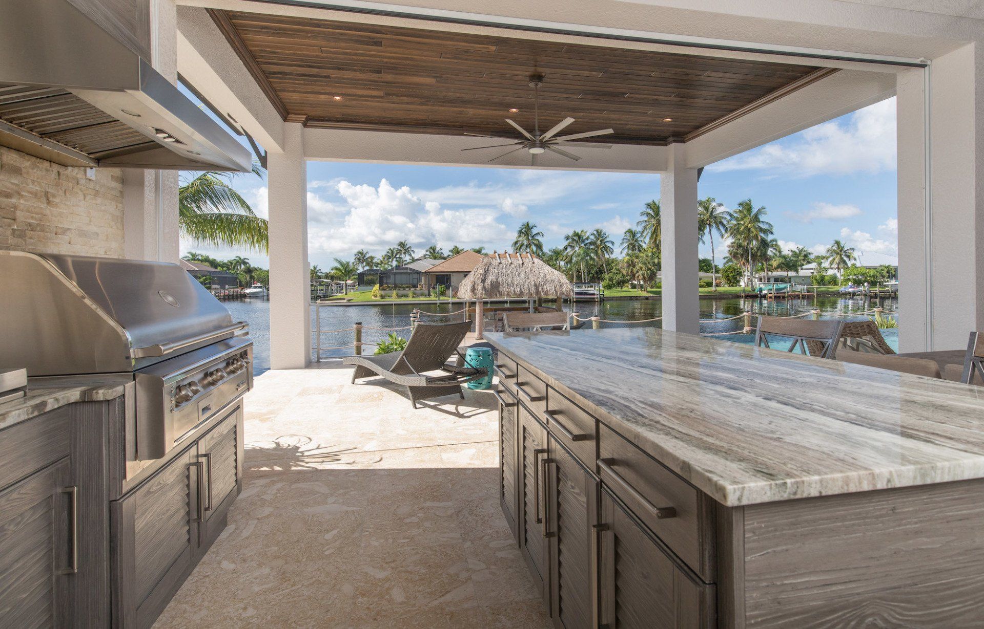 Kitchen with Overlooking View — Fort Myers, FL — Absolute Granite Inc.