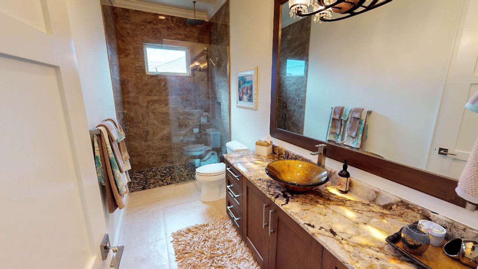 Windsail Hall Bathroom — Fort Myers, FL — Absolute Granite Inc.