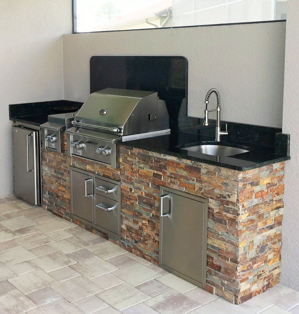 Beautiful Quartzite Kitchen — Fort Myers, FL — Absolute Granite Inc.