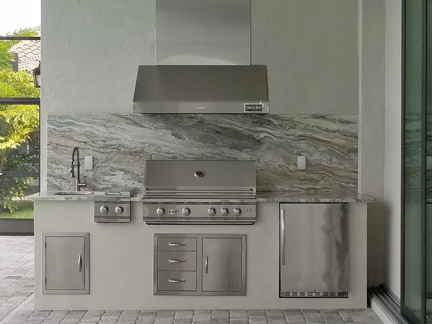 Ventilated Kitchen — Fort Myers, FL — Absolute Granite Inc.