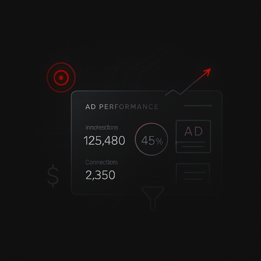 A black screen with a red arrow pointing up.