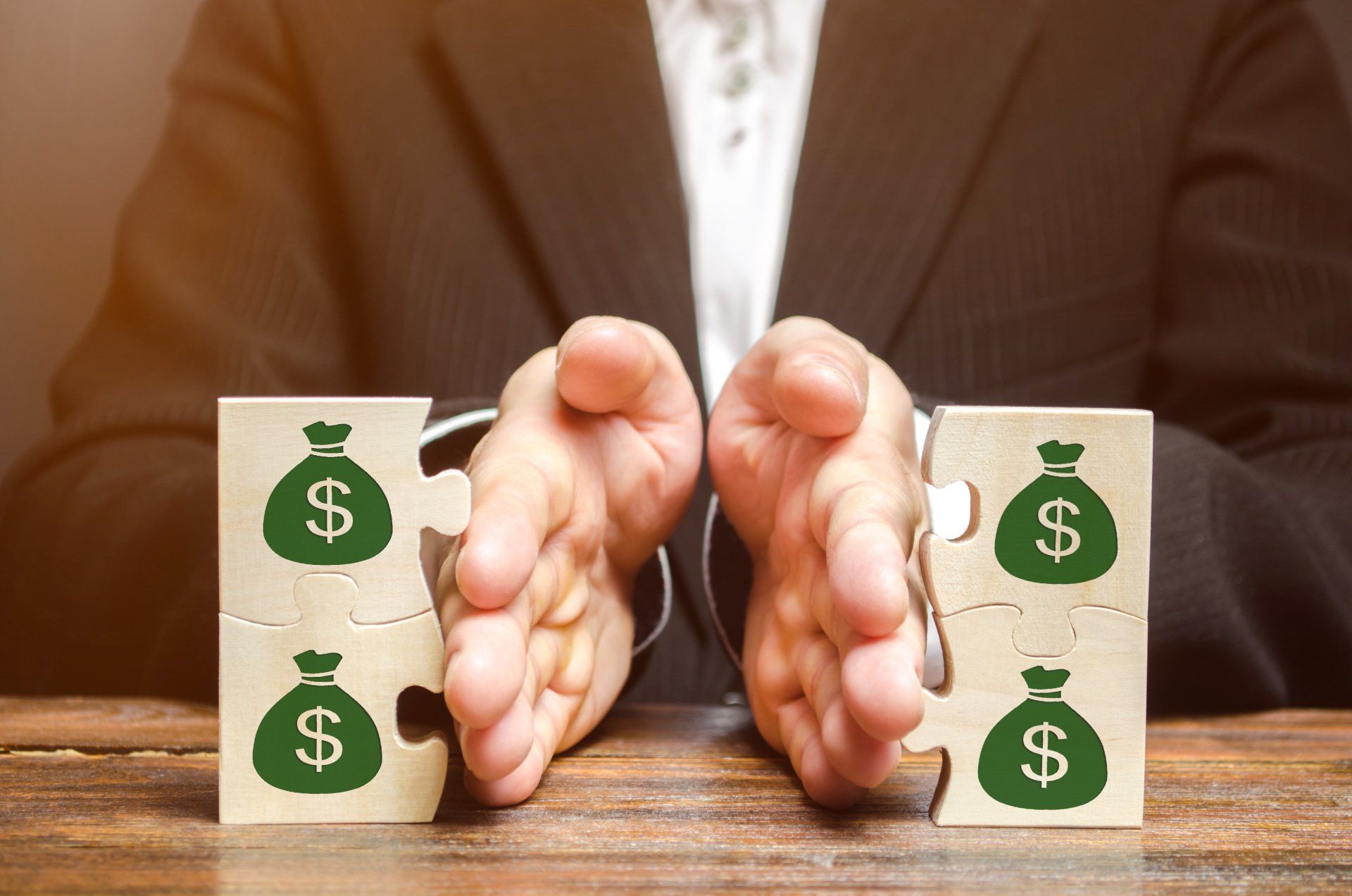 hands separating inheritance