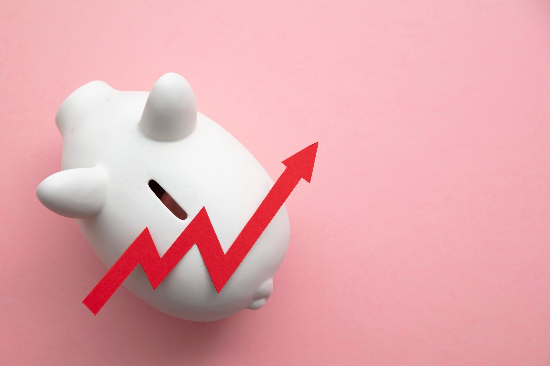 piggy bank representing inflation