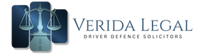 Logo for Verida Legal, featuring a stylized scale of justice set against a dark blue background with a road motif.