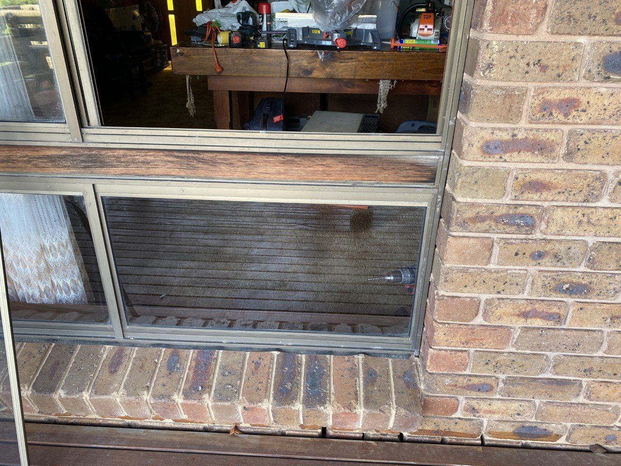 Pet Door Installation Before & After