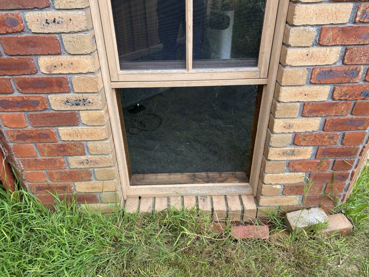 Pet Door Installation Before & After